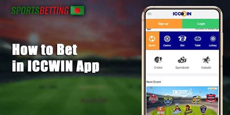 ICCWIN App Download for Android (apk) and iOS for Sports Betting.